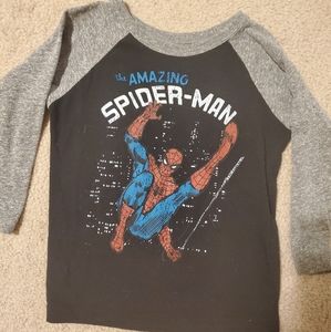Spiderman long sleeve tee